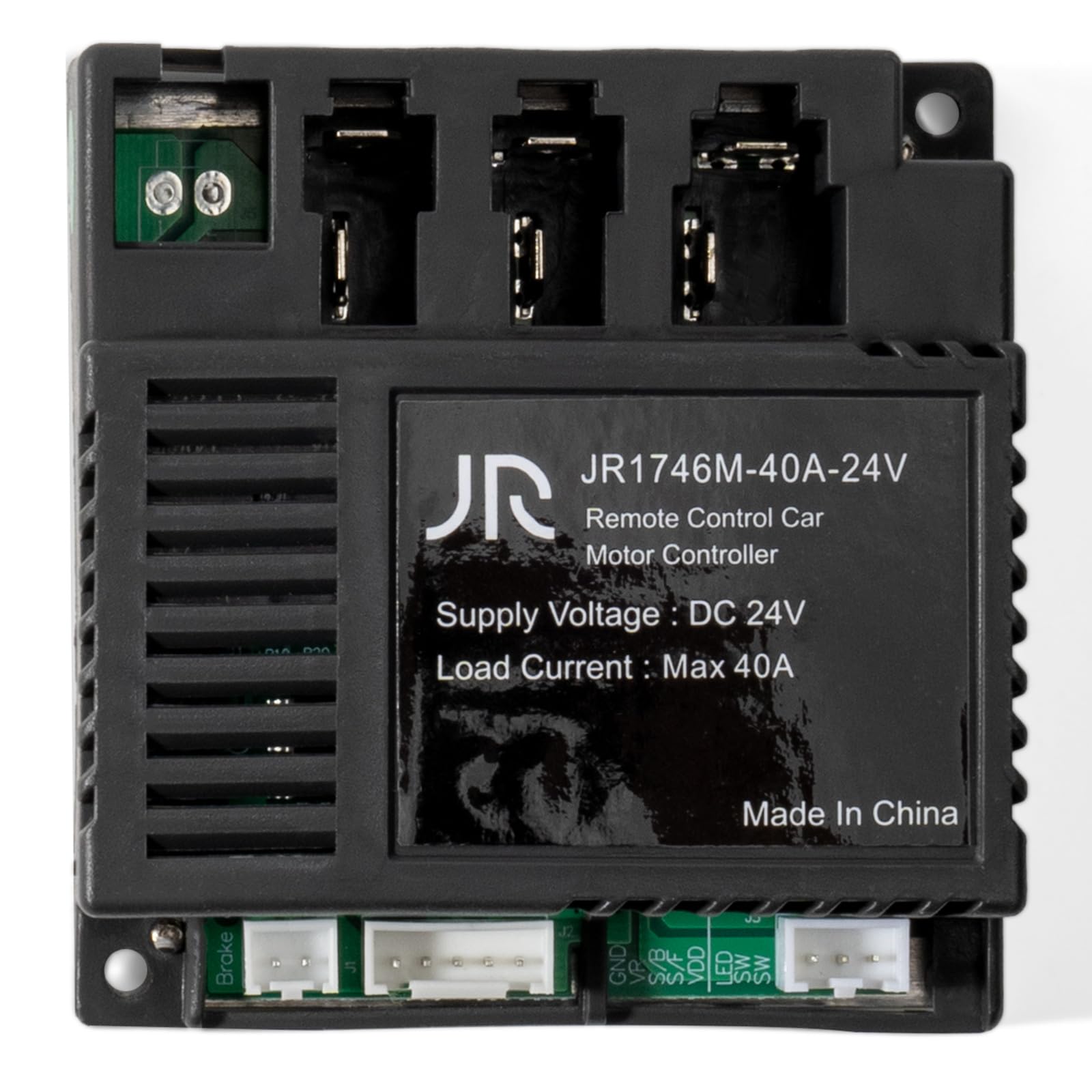 ToiCottage JR1746M-40A-24V Remote Control car Motor Controller Receiver 24Volt Control Box Motherboard for Ride On Toys Car Replacement Parts