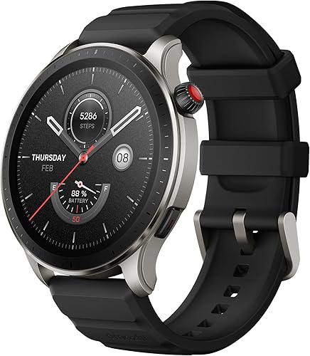 Miniatura 5 de Amazfit GTS 4 - Reloj inteligente para mujer GPS de doble banda blanco y GTR 4 reloj inteligente para hombre iPhone Android GPS de doble banda Alexa