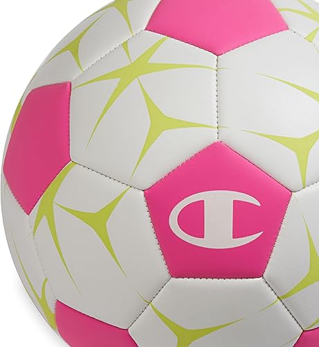 Miniatura 2 de Champion Balón de fútbol para jóvenes y adultos - Acabado mate, diseño de 32 paneles, control mejorado, tamaños cubierta de PVC, tamaños 3, 4 y 5