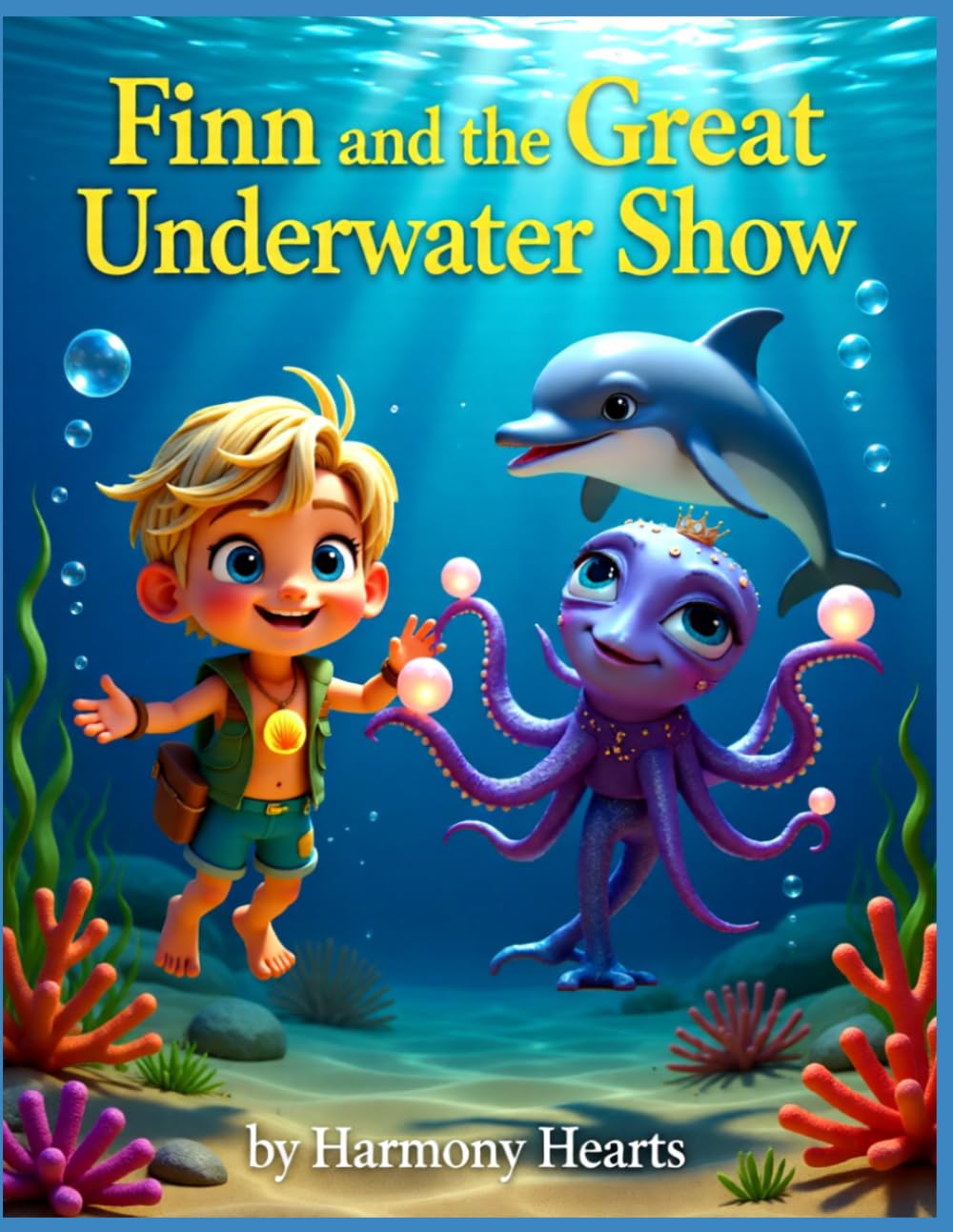 Finn and the Great Underwater Show: A Magical Ocean Adventure About Bravery, Friendship, Teamwork, and Finding Where You Belong