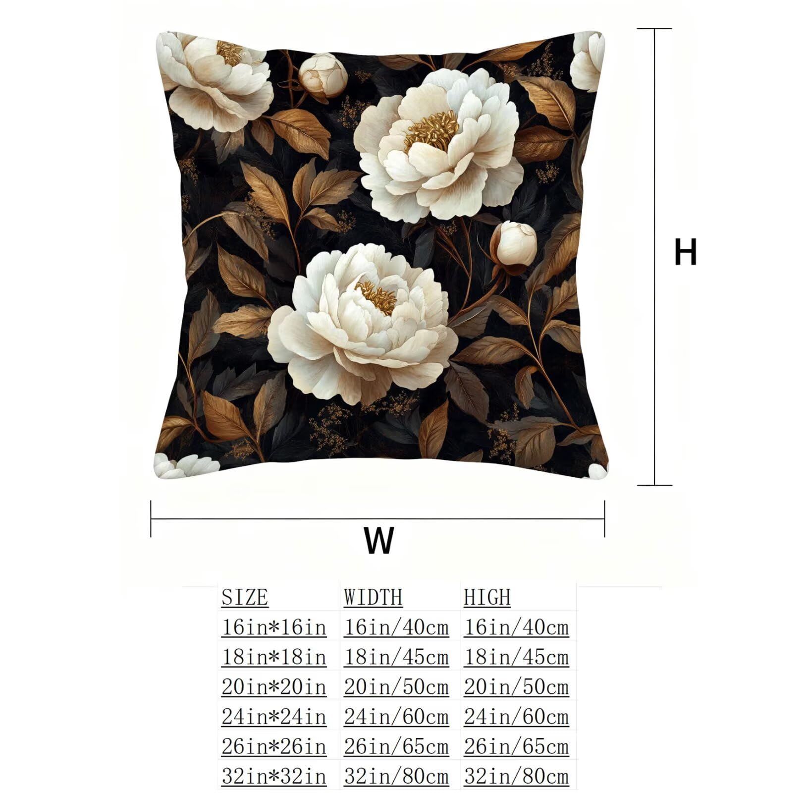 Beige Funda Cojin 60x60 Flor Funda Almohada 60x60 Cojines Sofa Súper Suave Fundas Cojines Decorativos Fundas Almohadas 4 Piezas Almohada Cervicales y Cuello, para Hogar Cama Salon Decoracion E - 731