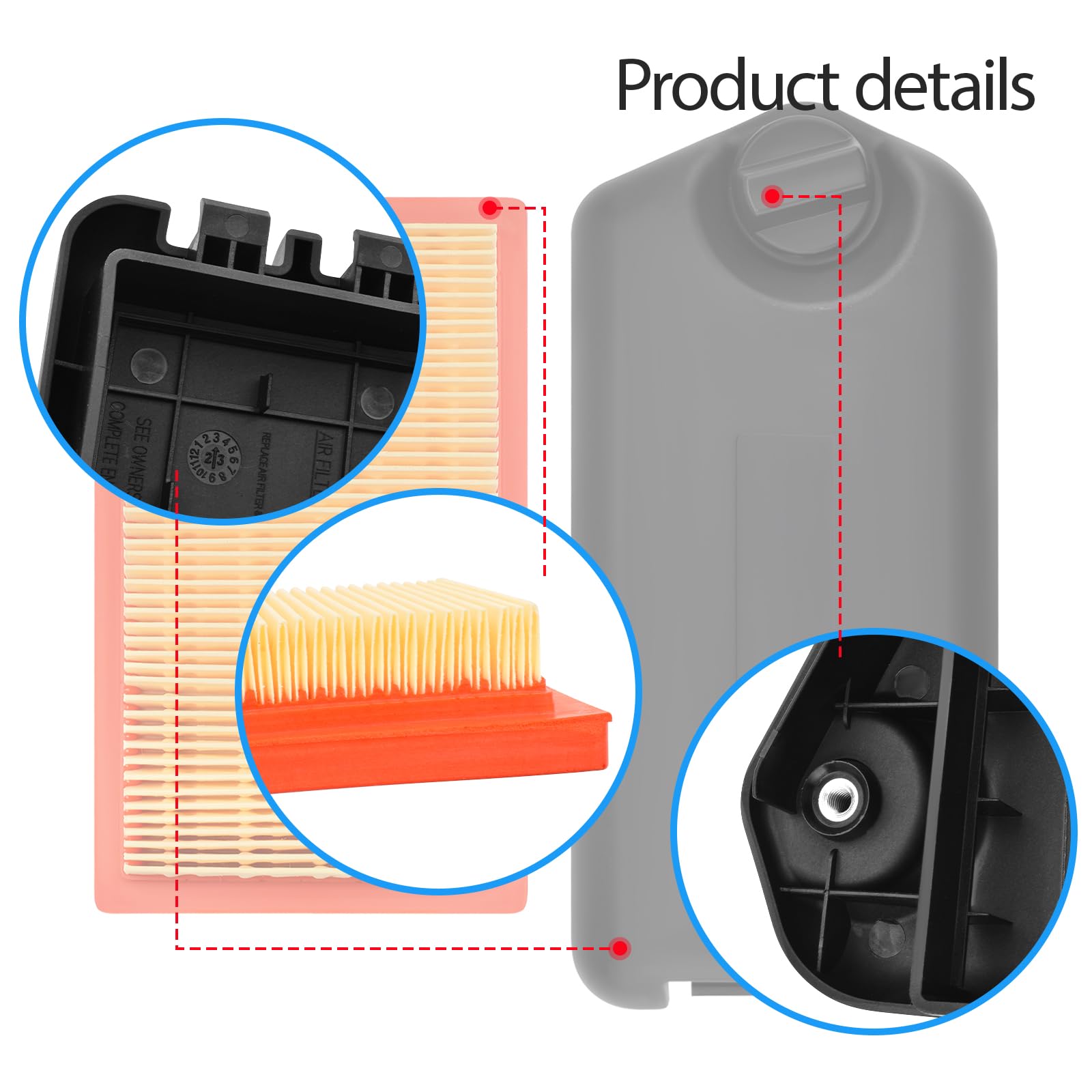 Amazon.com : Air Filter Cleaner Cover Kit Compatible with Kohler