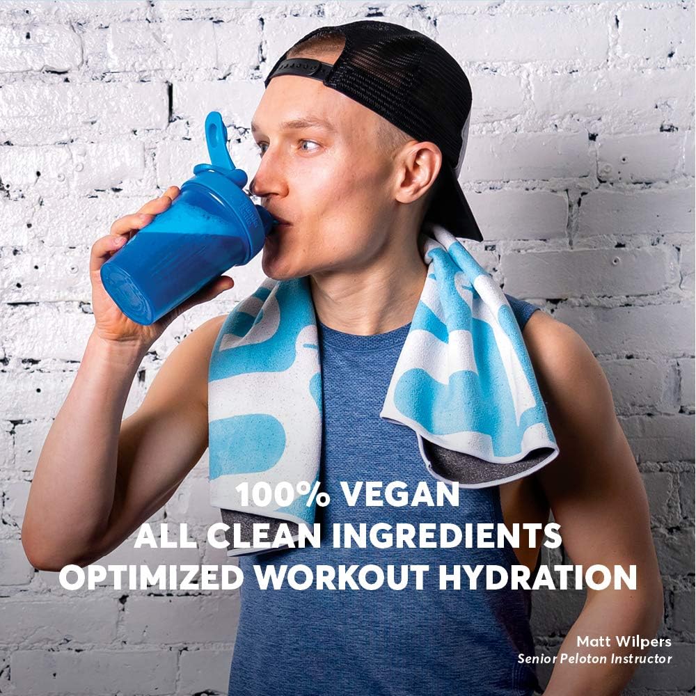 Nuun Recover | Post-Workout Drink | Vegan BCAAs, Electrolytes, L-Glutamine (Lemonade, 20 Servings - Canister)…
