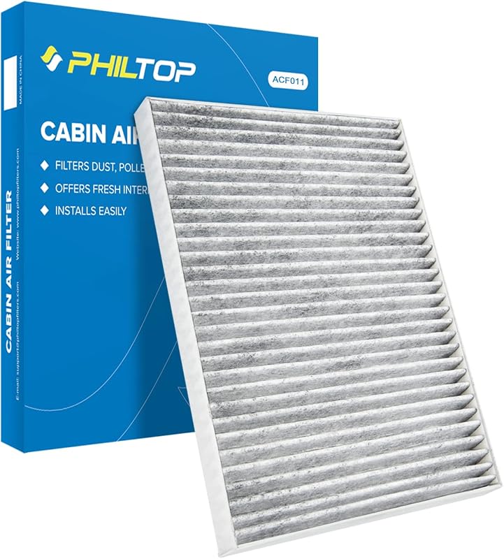 Filtro de ar-condicionado HEPA PHILTOP CF11663 para Chevrolet, GMC, Buick e Saturn – 1 unidade