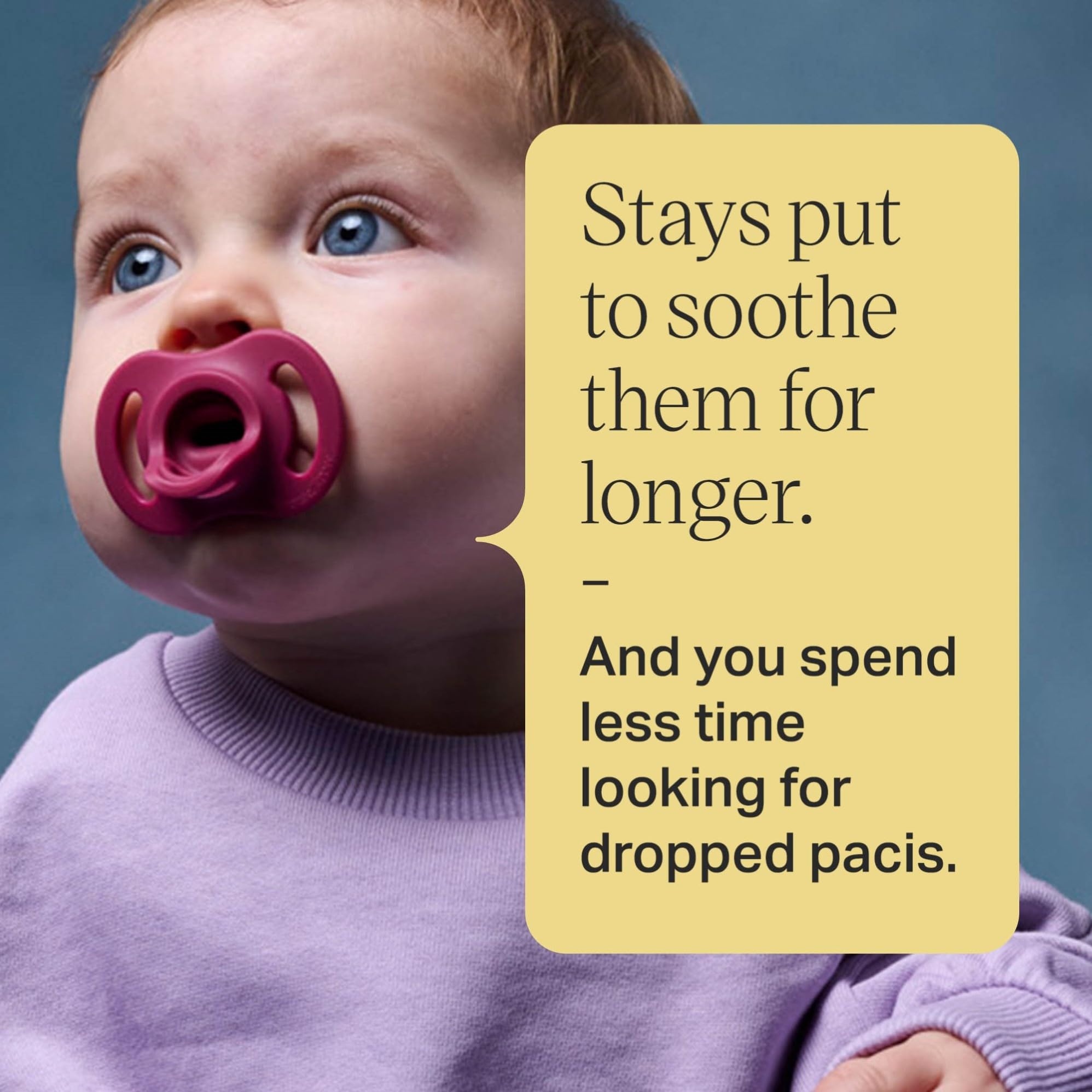Tommee Tippee Ultra-lekki Smoczek StayPut, 18-36m, Zestaw 4 szt., Jednoczęściowy Silikonowy Smoczek