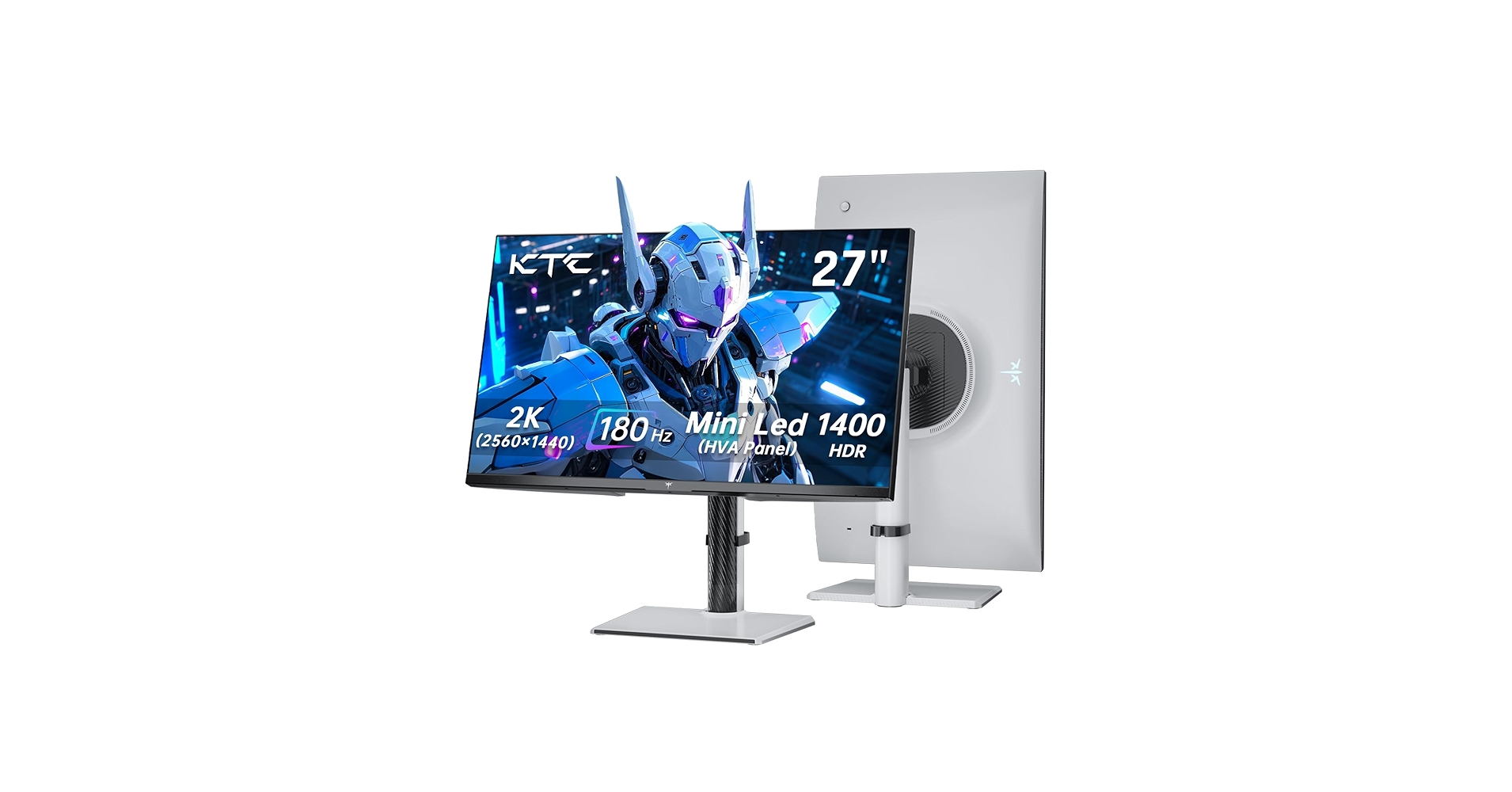 Amazon.com: KTC 27 Inch Mini LED Gaming Monitor - 1440P