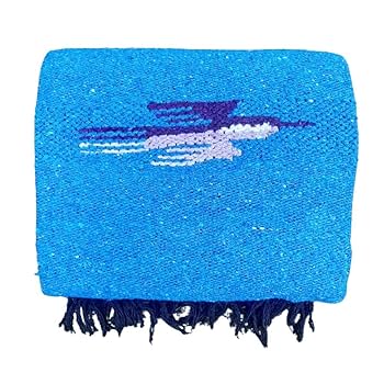 Amazon.co.jp: Open Road Goods アクアブルー ヨガブランケット