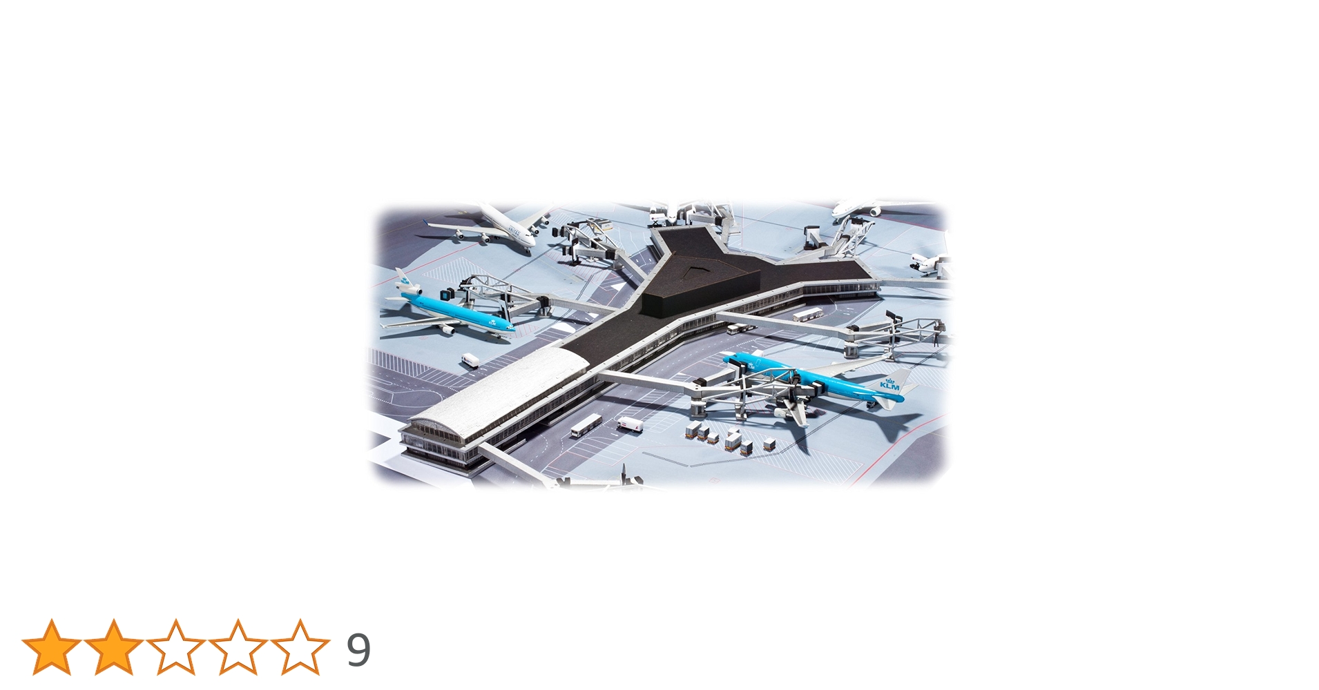 Amazon | ヘルパ 1/500 空港ジオラマ用搭乗橋 スキポール空港F