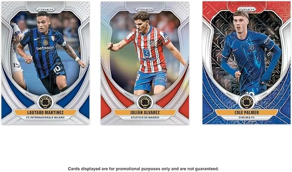 2025 Panini Prizm Club World Cup Soccer Mega Box FIFA Trading Cards Includes Mega Box Exclusive Prizms, Rookies & Inserts Official Panini Retail Set