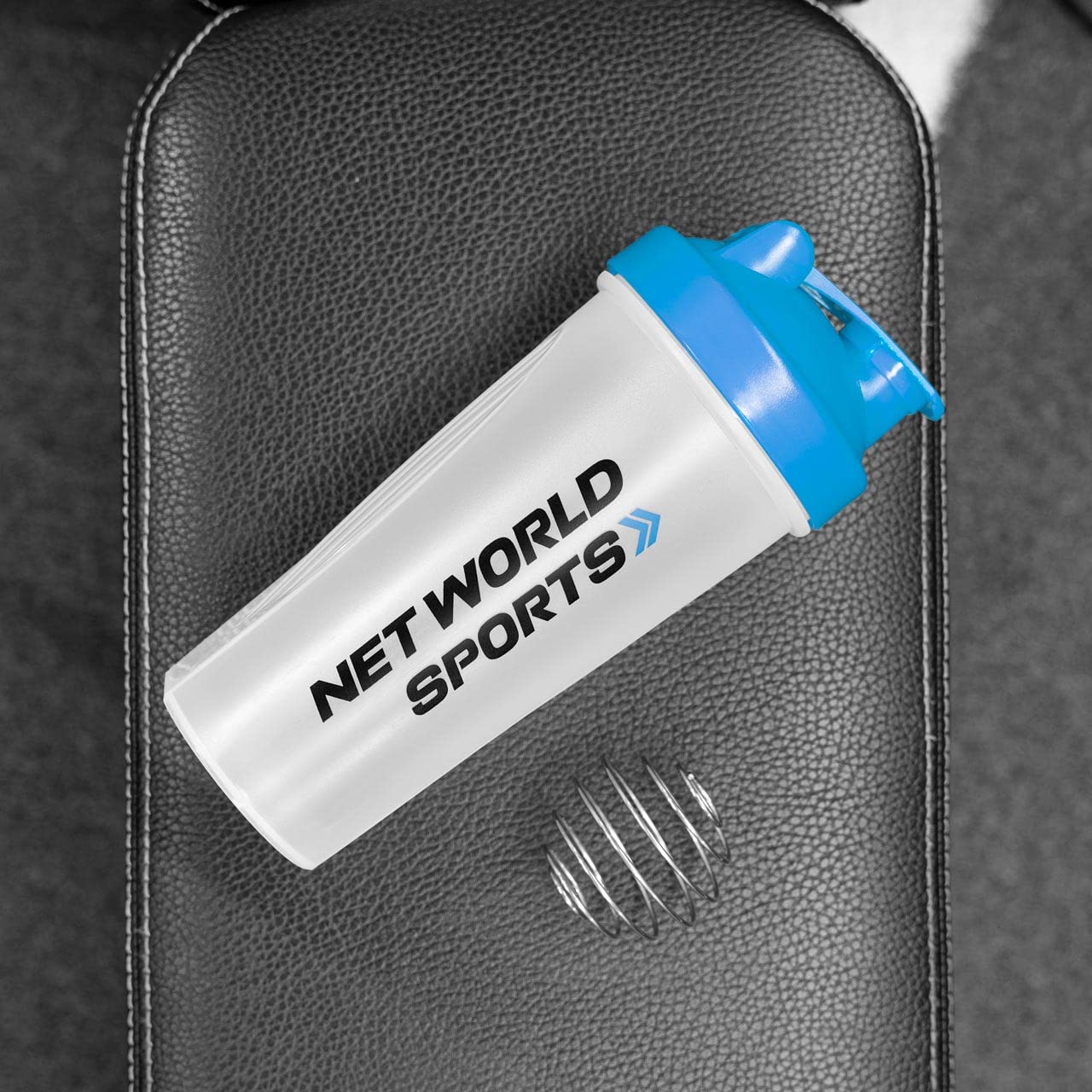 FORZA Bouteille Shaker Protéines 700ml | Gourde Nutrition pour Sports | Bouteille Mixer pour le Gym l'Haltérophilie | Choix de couleurs | Lots de 1, 3, 20 ou 72 en option (Lot de 20, Bleu)