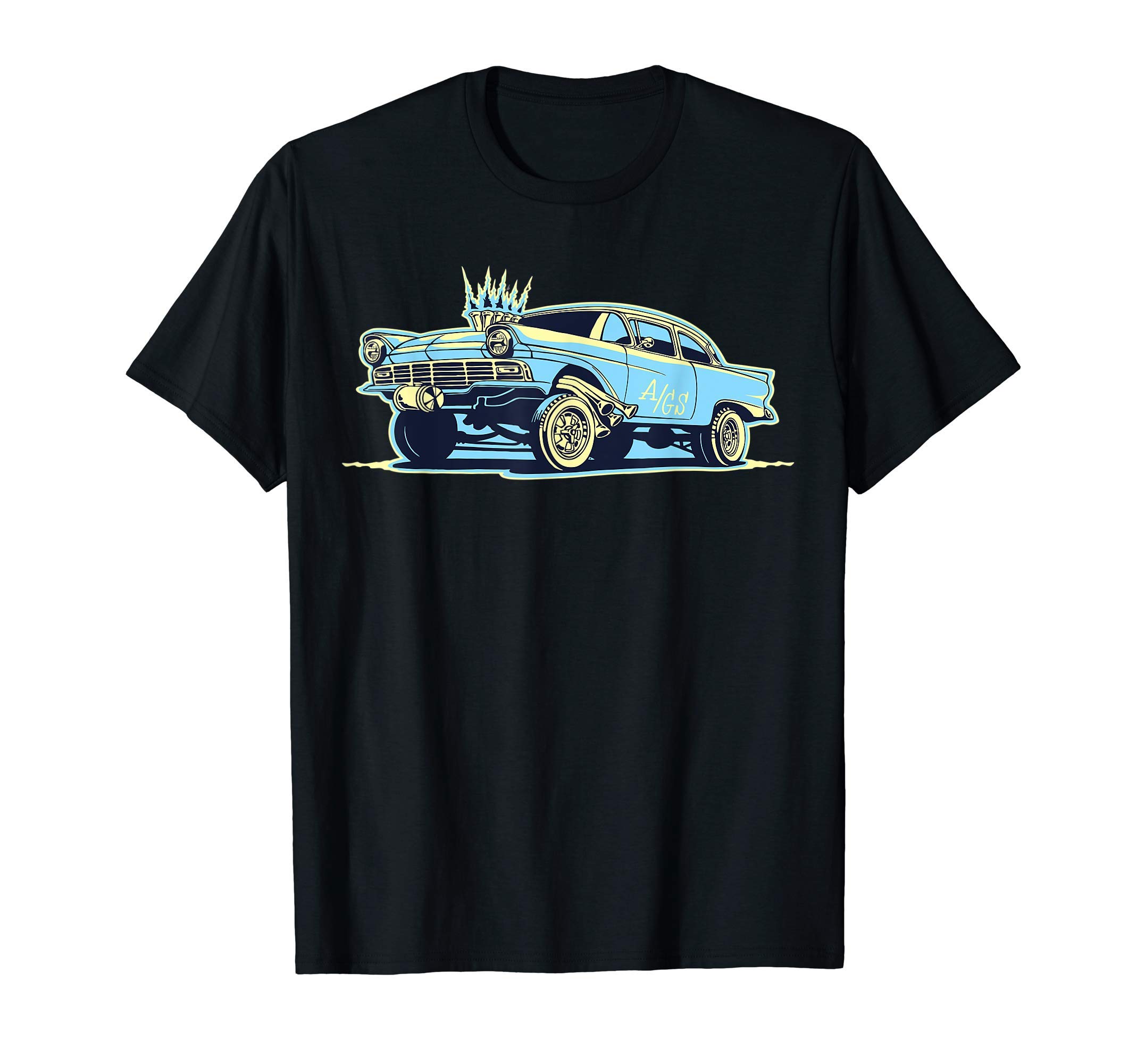 Outta Control - Gasser A/GAS Dragstrip Hot Rod T-Shirt