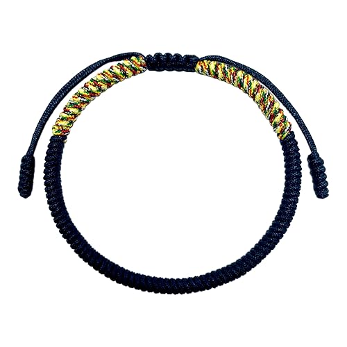 Miniatura 18 de LAMIBEE Grey Bracelet, Grey Hand Braided Rope Thread, Lucky Protection Surfer Bracelet, Wrist Wrap Bracelet, String Rope Bracelet for Him Her, Women