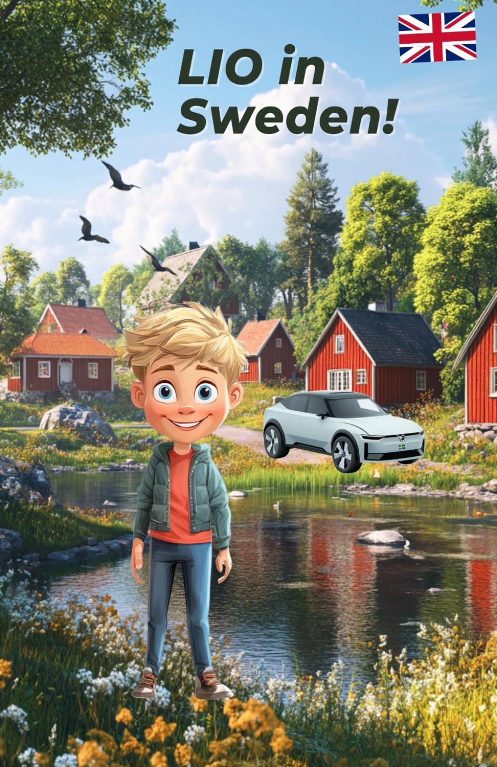 LIO in Sweden!: Coloring and learning book for children aged 8 and up