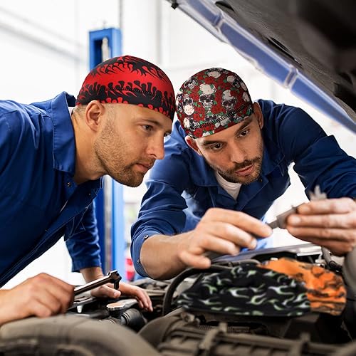Miniatura 4 de Retisee 30 piezas de gorro de calavera refrescante a granel forro de casco duro para ciclismo que absorbe la cabeza al aire libre para hombres y