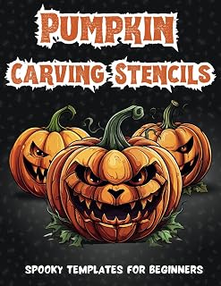 Independently published Pumpkin Carving Stencils For Beginners: Spooky Patterns For Halloween Lovers | Decorations and Crafts