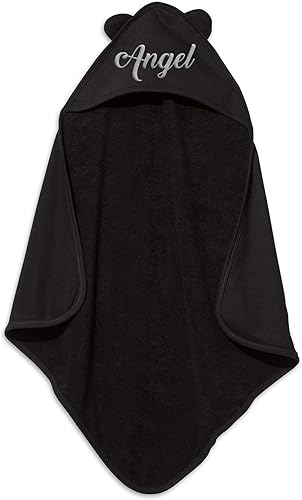 TEEAMORE Toalla de baño personalizada con capucha para bebé con orejas Agregue su texto Bordado Niño Toalla suave TEEAMORE Toalla de baño personalizada con capucha para bebé con orejas Agregue su texto Bordado Niño Toalla suave
