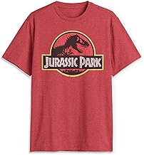 Jurassic Park Men’s Big Classic Movie Logo T-Shirt