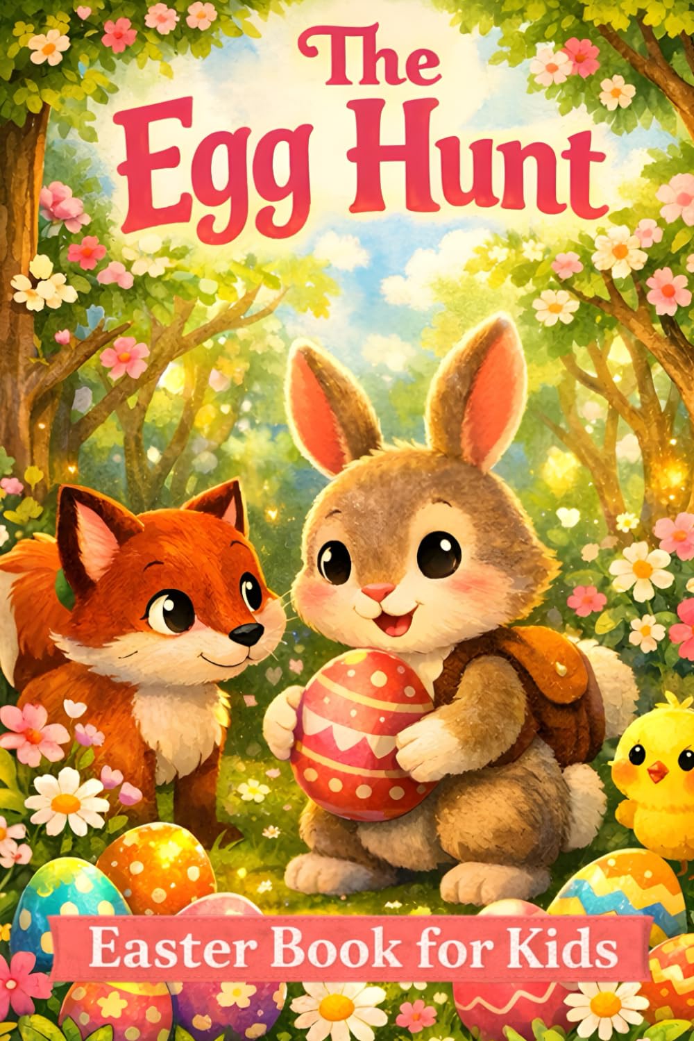 The Egg Hunt In the Whispering Woods - Easter Book for Kids 5-7: Colored Edition with Illustrations