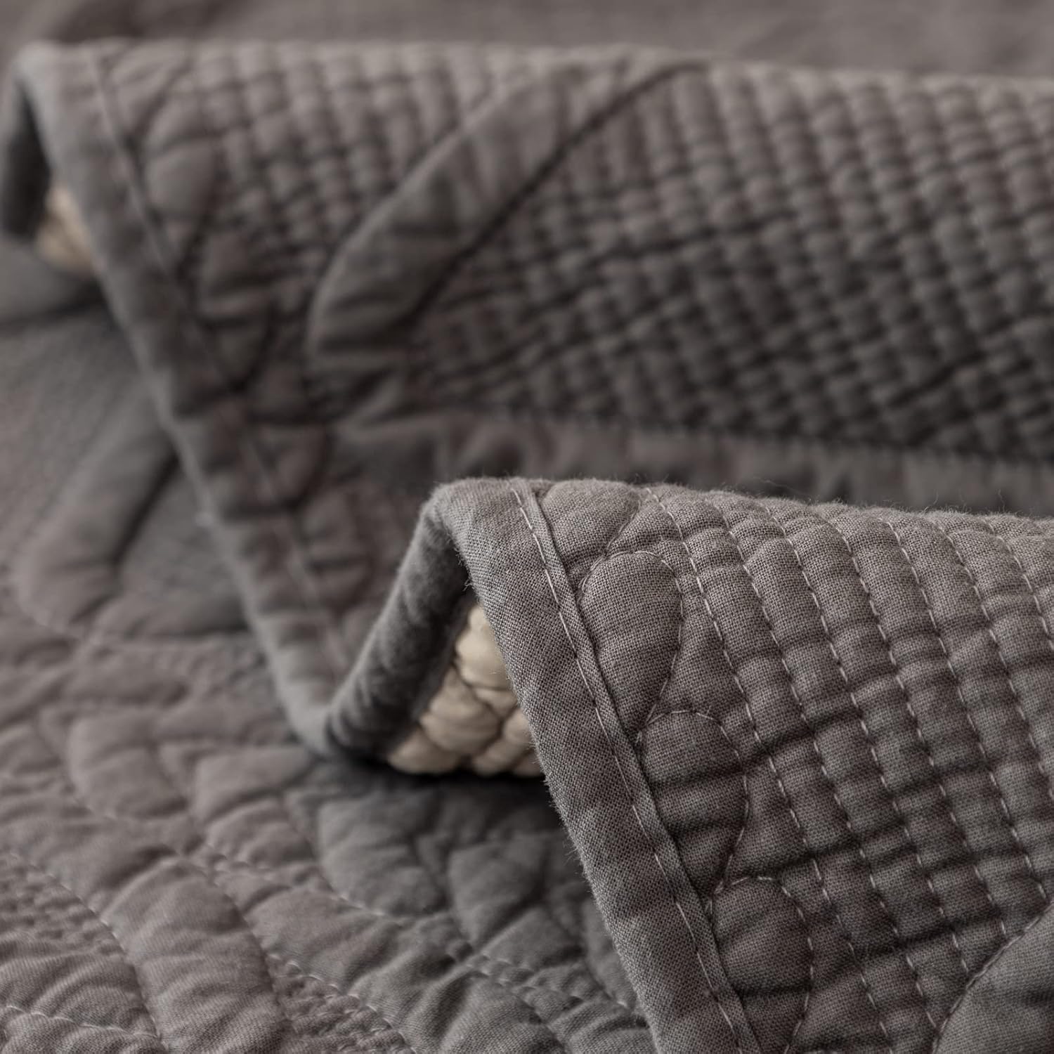Cotton Sofa Cover, Couch Slipcover, Sofa Mat for 1/2/3/4 Seat, Anti-slip Sofa Cushion Protective, Bay Window Mat, Area Rug Seat Pad, Bench Seat Covers, Tatami Mats(A-Dark Grey,27.56*59.06inch)