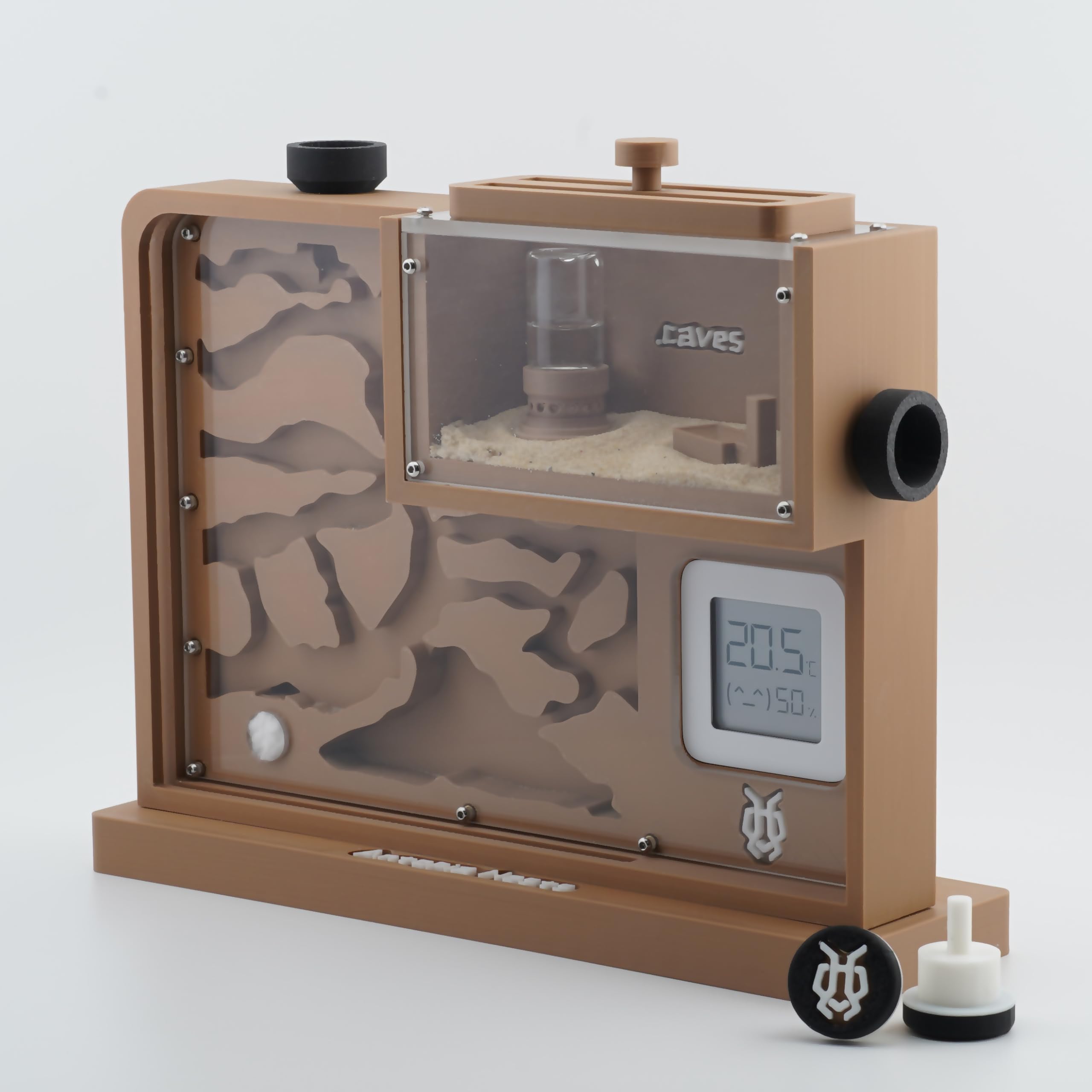 Formicarium Antopia Nids Horizon En Bois – Nid à Fourmis Avec Système D'hydratation, Pour élevage Et Observation - 7