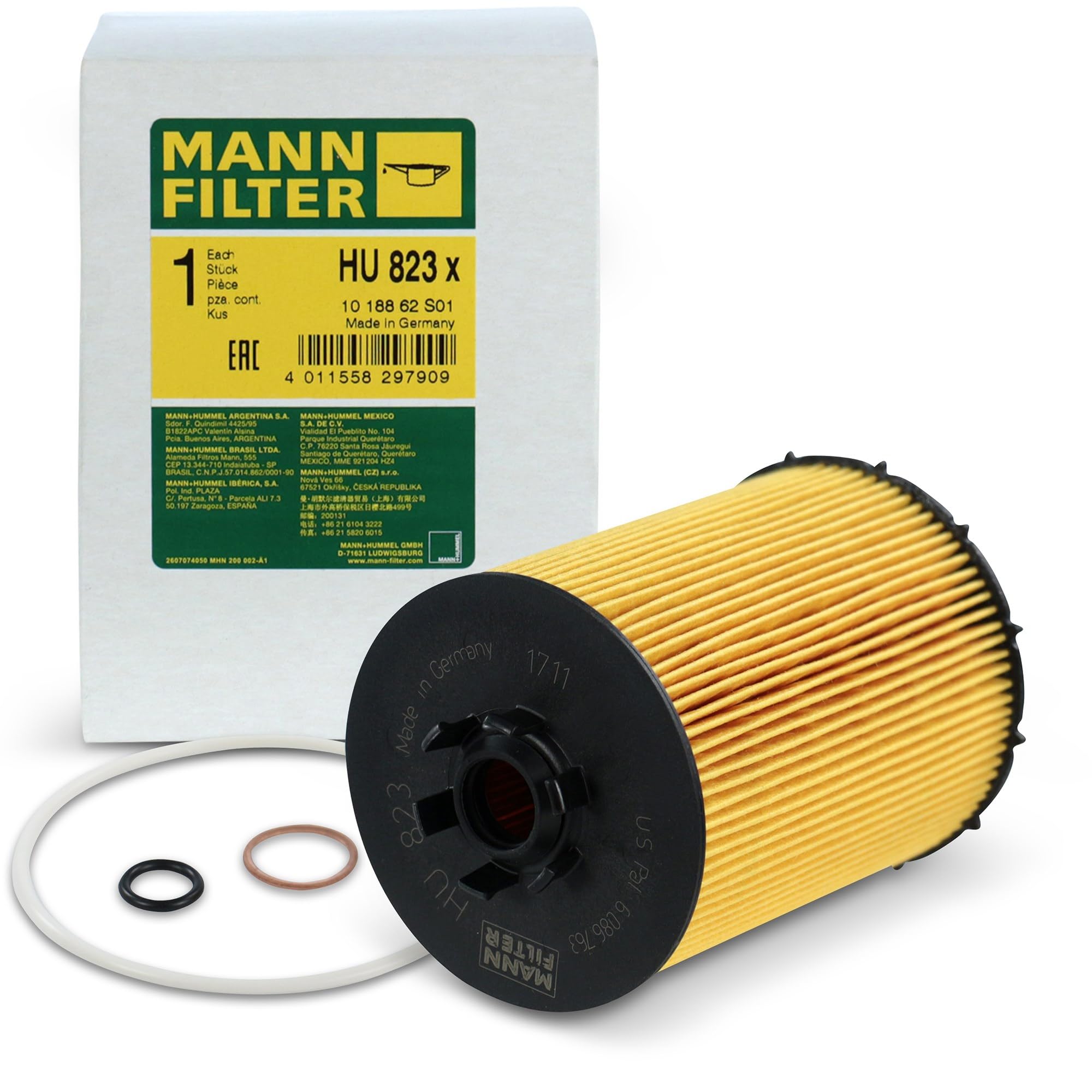 Mann-Filter HU 823 X Metal-Free Oil Filter