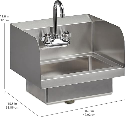 Vista 14 de ROCKPOINT Basics - Fregadero de acero inoxidable 304 con grifo