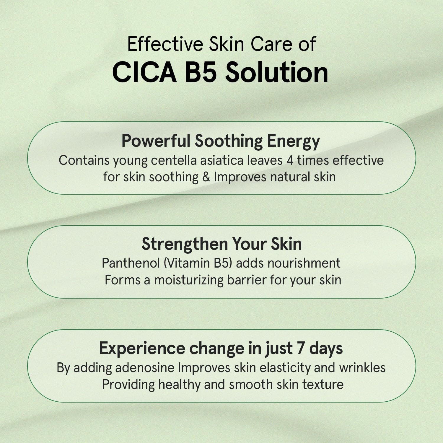 ONE THING CICA B5 Moisturizing Cream 2.36 fl.oz / 70ml | Korean Skincare, Ultimate Hydration and Barrier Strengthening for Sensitive Skin, Non-Greasy, Redness Relief - Image 3