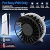 Ventilador de enfriamiento de CPU interno de repuesto con herramientas para Sony PlayStation 5 PS5 serie, nuevo ventilador de enfriamiento de CPU para PS5 de 23 aspas 3