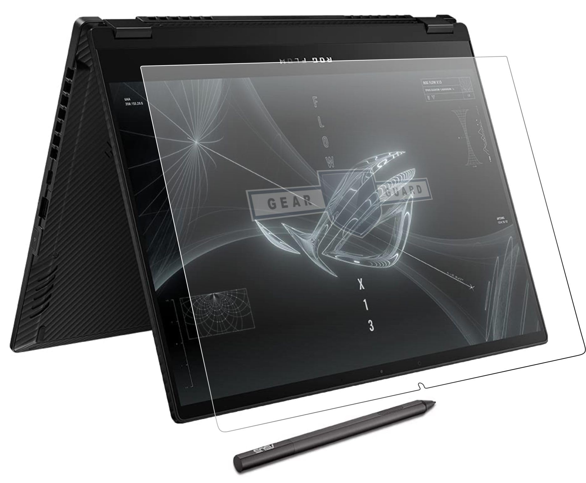 RGY Screen Guard Compatible for ASUS ROG Flow X13 GV301QH 2 in 1 Gaming 13.4 Inch Laptop (GV301QH-K5462TS, K6463TS Series) (Matte) (B0CY8BPKXF) Amazon Price History, Amazon Price Tracker