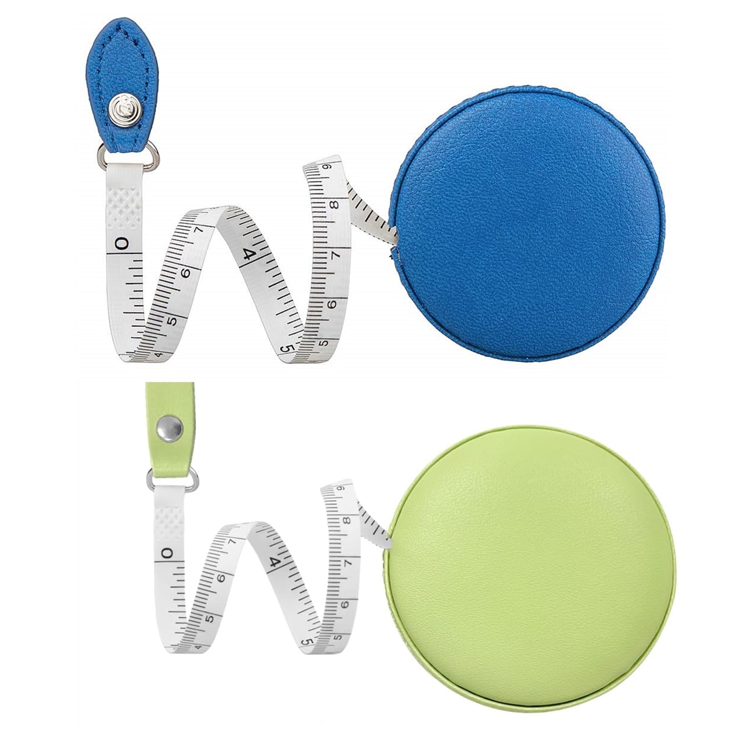 Retractable Tape Measure, 2Piece Soft Leather Tape Measure, Tailor