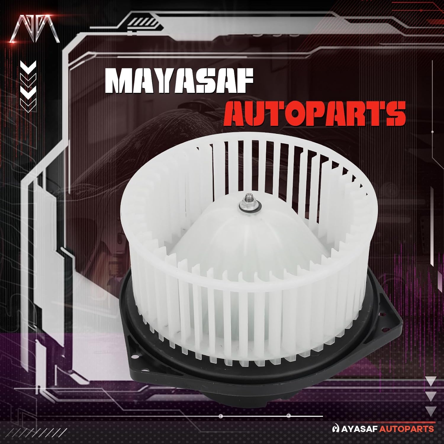 MAYASAF 700044 HVAC Blower Motor Assembly w/Fan Cage fit for Infiniti 1999 2001 2002 G20/1996-1999 I30/1997-2003 QX4, for Nissan 1995-1999 Maxima/1996-2004 Pathfinder