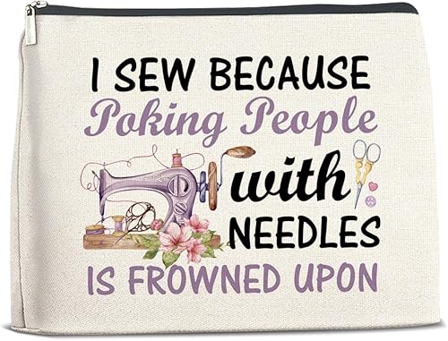 Sewing Gifts Makeup Bag, Hostess - Travel Gifts For Sister