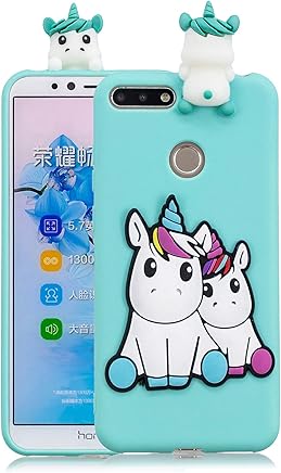 HopMore Funda Huawei Y6 2018 / Honor 7A Silicona Motivo 3D Divertidas Panda Animal Carcasa TPU Gel Ultrafina Slim Case Antigolpes Caso Protecci?n Flexible Cover Design Gracioso - Unicornio Unicorn HopMore Funda Huawei Y6 2018 / Honor 7A Silicona Motivo 3D Divertidas Panda Animal Carcasa TPU Gel Ultrafina Slim Case Antigolpes Caso Protecci?n Flexible Cover Design Gracioso - Unicornio Unicorn
