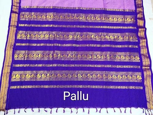 Generic gadwal silk saree – image 4
