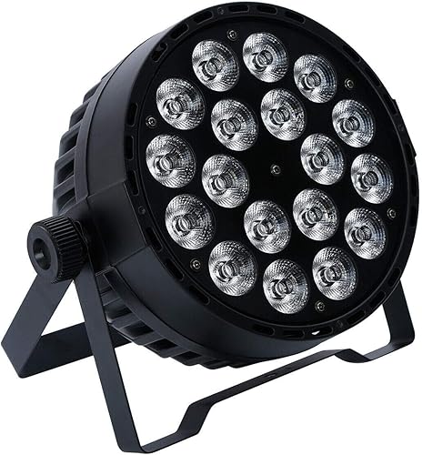 TC-Home 18 x 10W RGBW LED Etapa Par Luz DMX DJ Iluminación Fiesta Sound-Active Strobe Show (4 en 1)