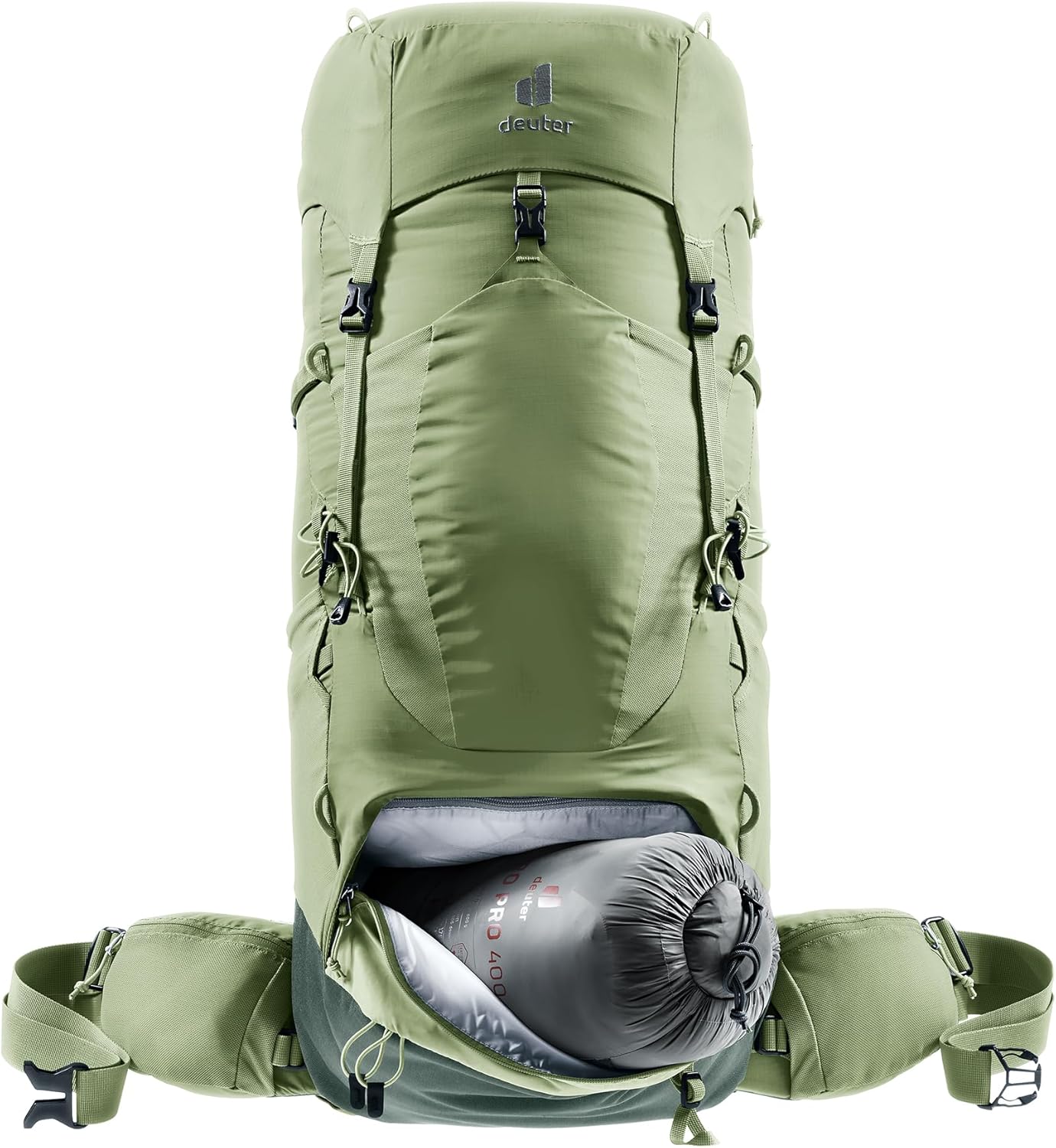 Deuter Women’s Aircontact Lite 45 + 10 SL, Lightweight Backpacking & Hiking Backpack, 45 + 10 Liters