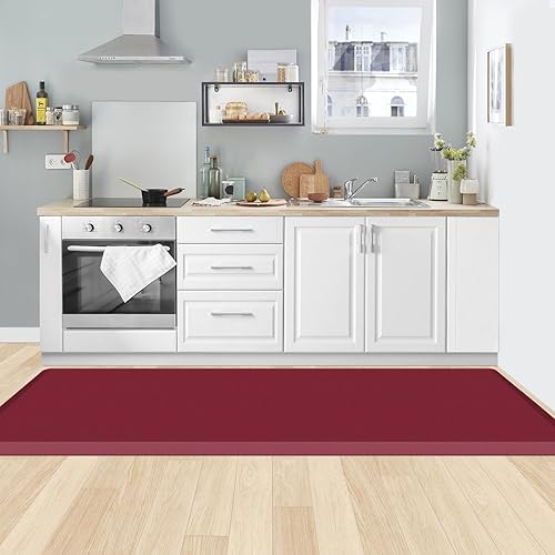 Miniatura 236 de KitchenClouds - Tapete antifatiga acolchado para cocina, impermeable, antideslizante, cómodo, para escritorio de pie, fregadero y oficina, 17.3 x 39