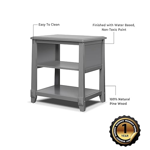 Miniatura 5 de Berkley - Cómoda para guardería, muebles de dormitorio de niños, cajones de tocador, mesita de noche para habitación de niños con cajones, muebles