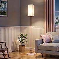 Vista 38 de Juego de 2 lámparas de pie para sala de estar, modernas lámparas de pie altas con interruptores de pie, bombilla no incluida, 64.6'', para sala