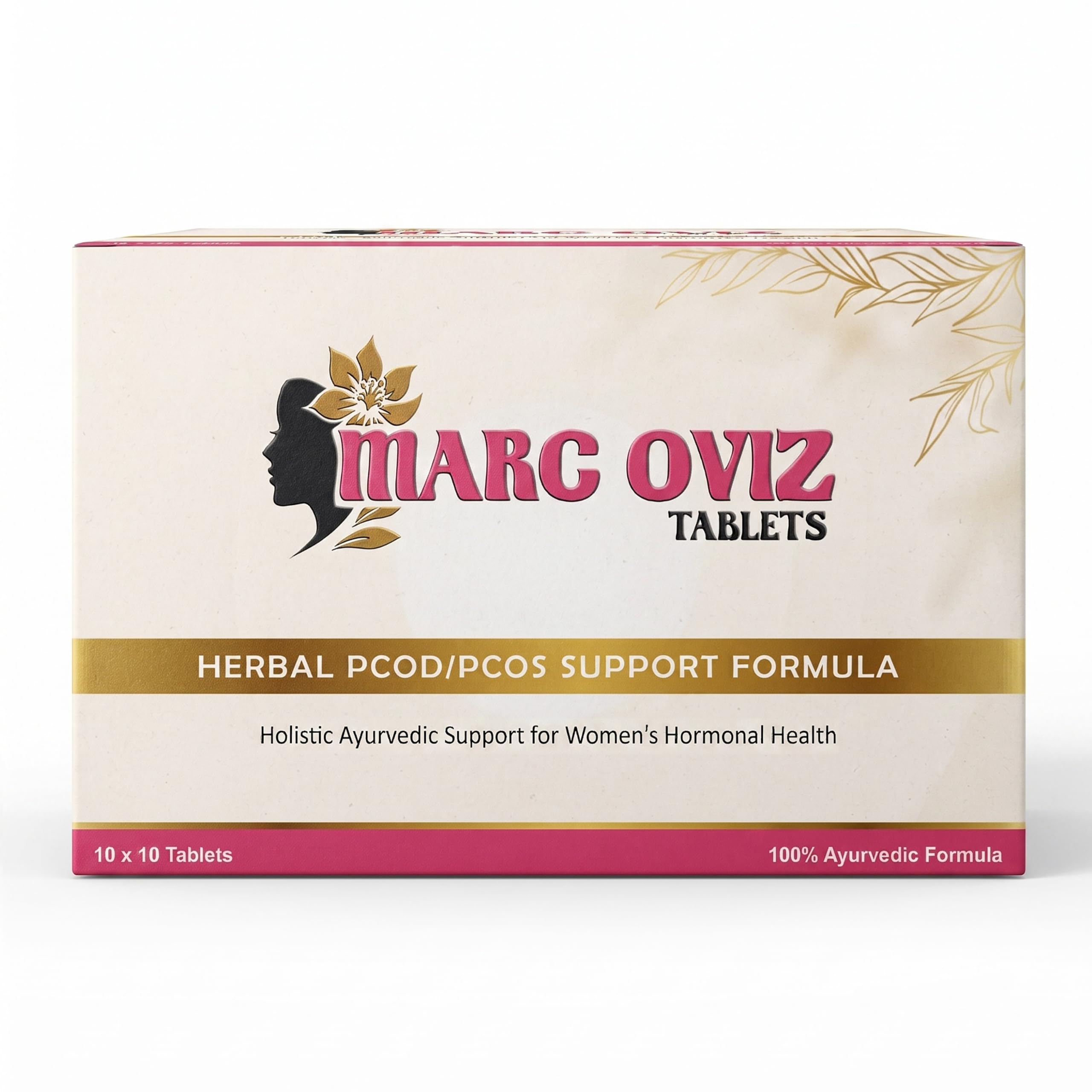 Marc Oviz Ayurvedic Tablet|Support for Healthy Menstrual and Hormonal Balance|Daily Support for Ovarian Function and Wellness|Comprehensive PCOS & PCOD Wellness Formula.-image-44