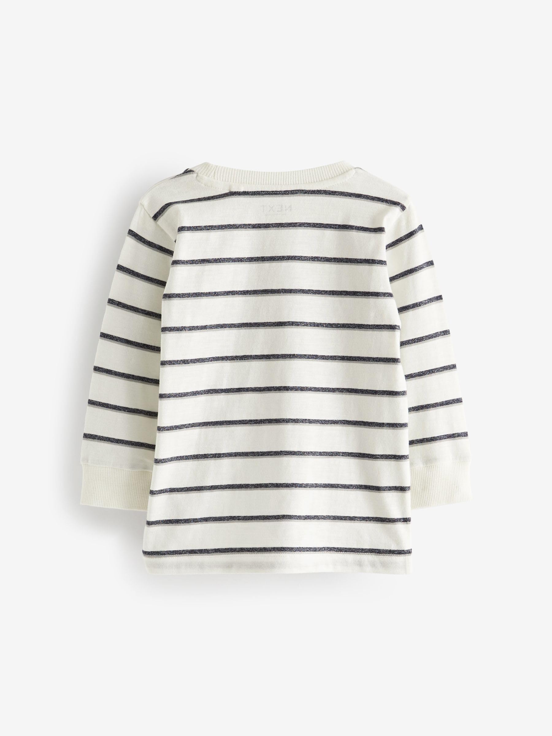 NEXT Niños Pack de 5 Camisetas de Manga Larga Lisas 100% algodón