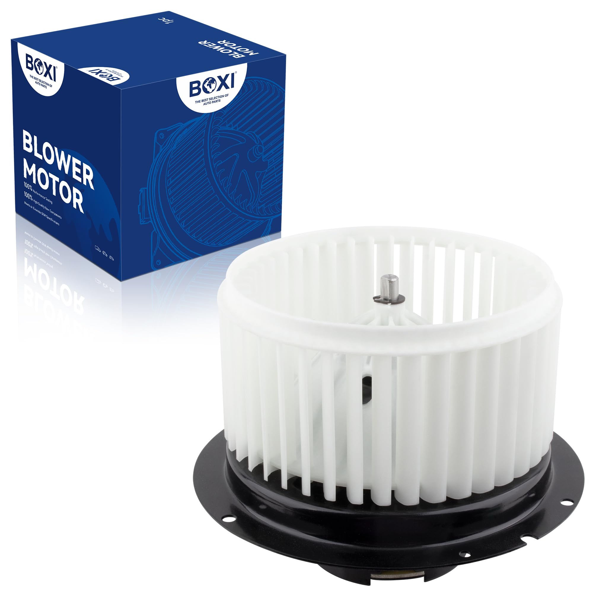 Moteur de ventilateur CVC BOXI 700065 avec cage pour Ford Escape et Mazda Tribute - 8