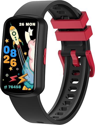 Kids Fitness Tracker Watch for Boys Girls Ages 5-15, Full Touch 1.47" Screen, Activity Tracker, HeartRate and Sleep Monitor, IP68 Waterproof,