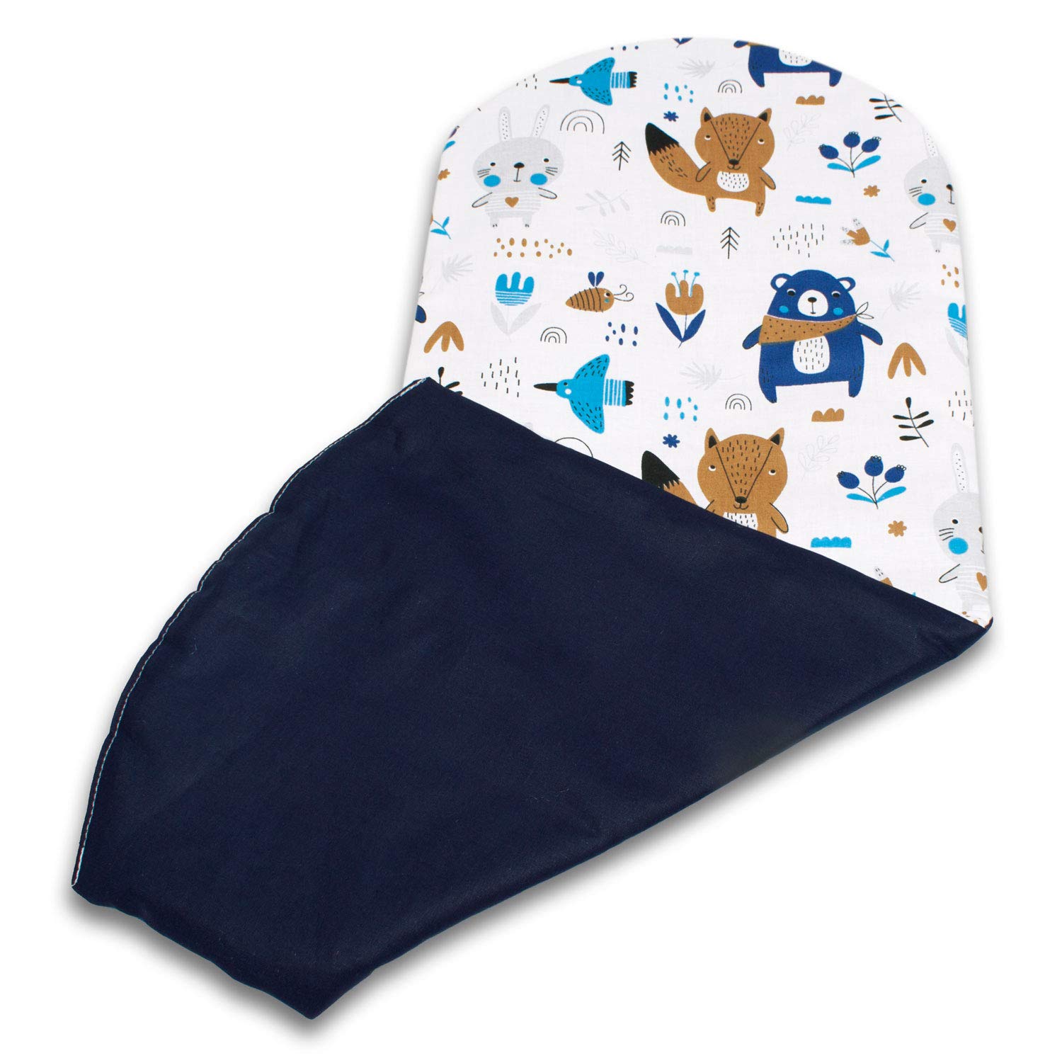PaLulli® Babynest, multifunktionales Kuschelnest mit Weiches zusätzlicher Matratze, Kokon, Nestchen, Babybett, Reisebett für Neugeborene, 100% Baumwolle Oeko-TEX … (Aztec II)