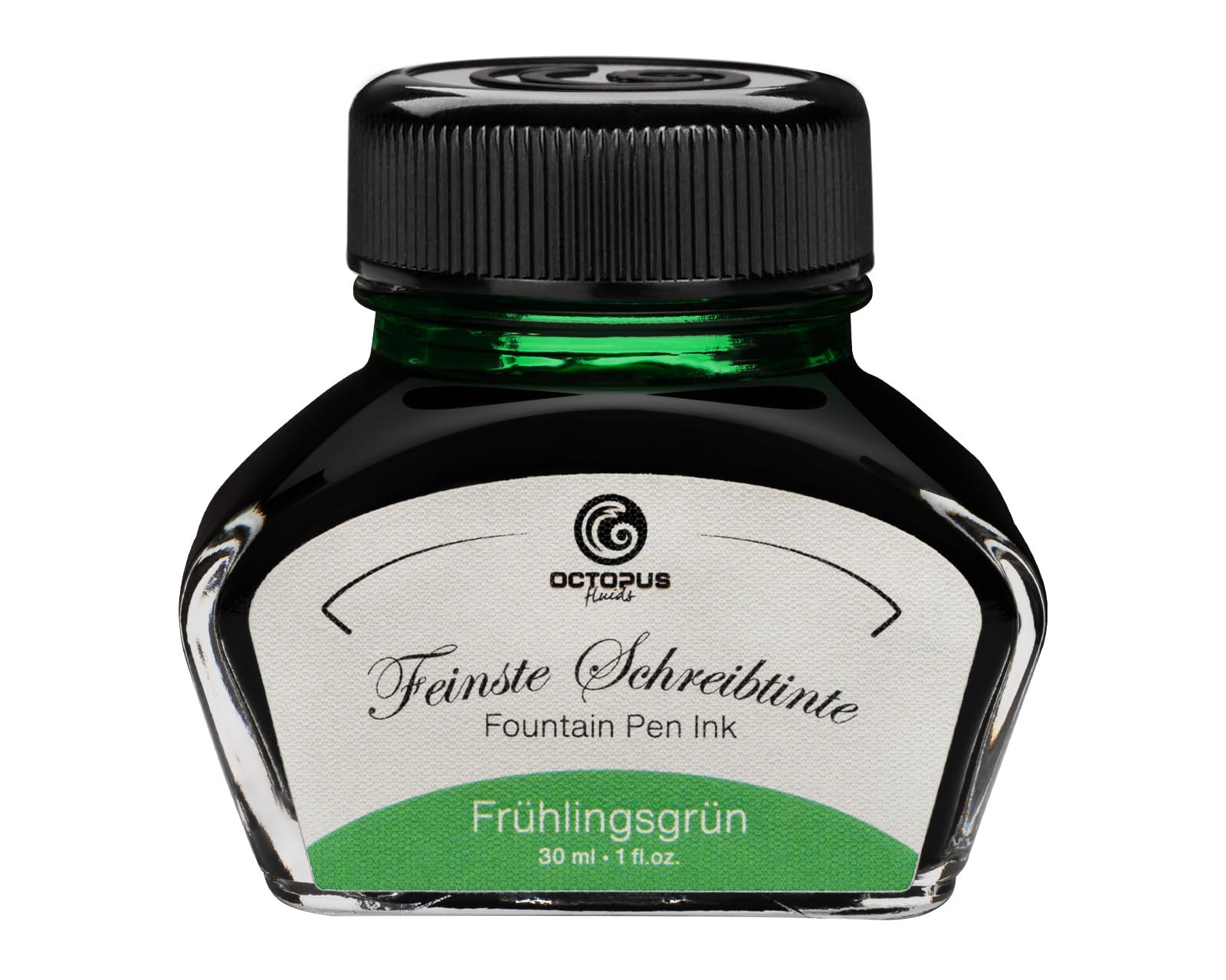 Octopus Fluids Füllhaltertinte Schwarz 30ml - Mit Konverter
