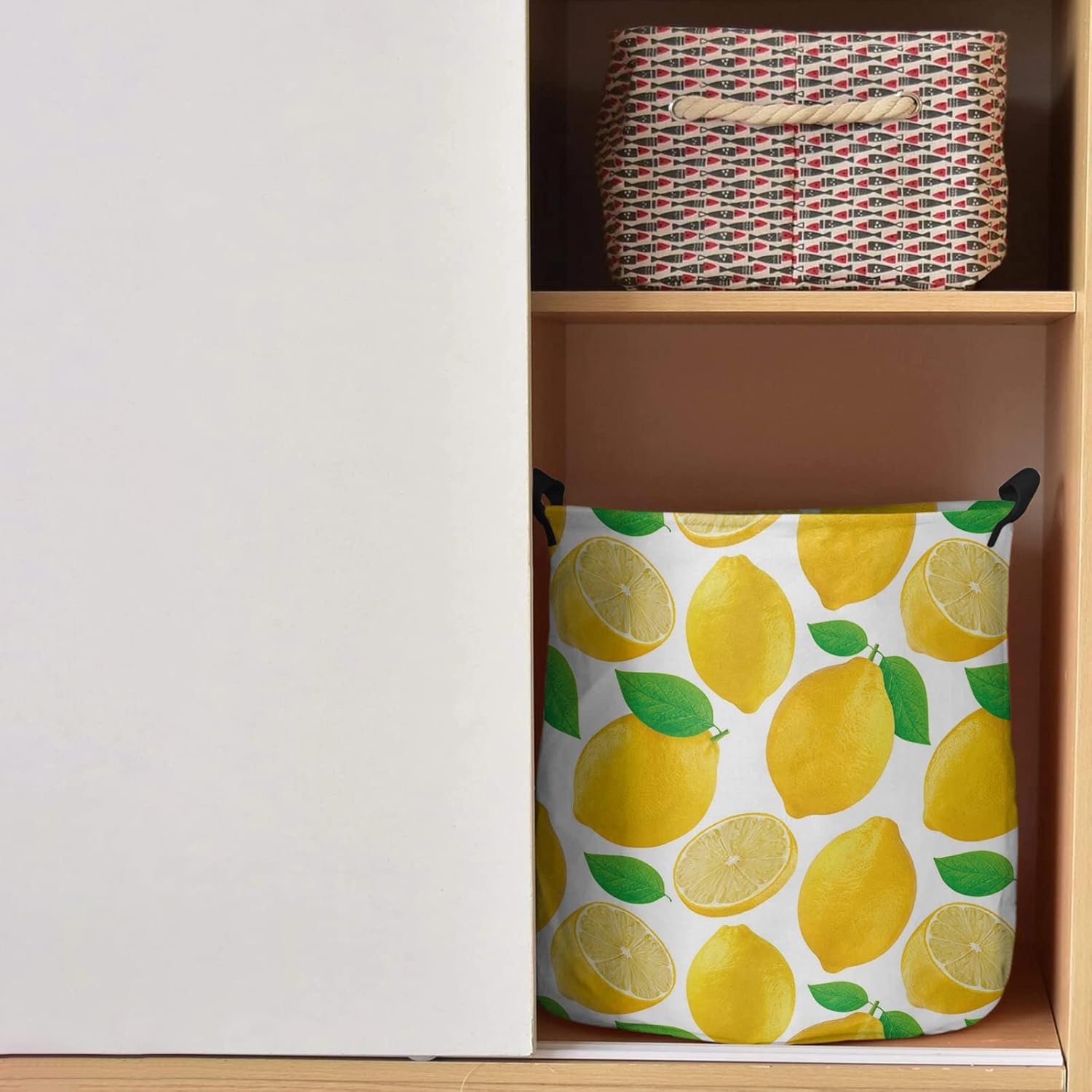 Fruit Laundry Basket Accessories Laundry Organizer Foldable Laundry Hamper for Dirty Clothes (Color : A, Size : 42x44cm)