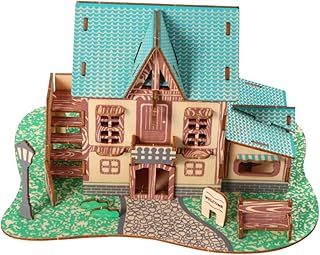 Comprar Yardwe Puzzle De Madera Educativo para Juguete Manual Creativo con Diseño Casa Estrella Rompecabezas De Madera Seguro para Desarrollo Intelectual y Coordinación Visual-motora