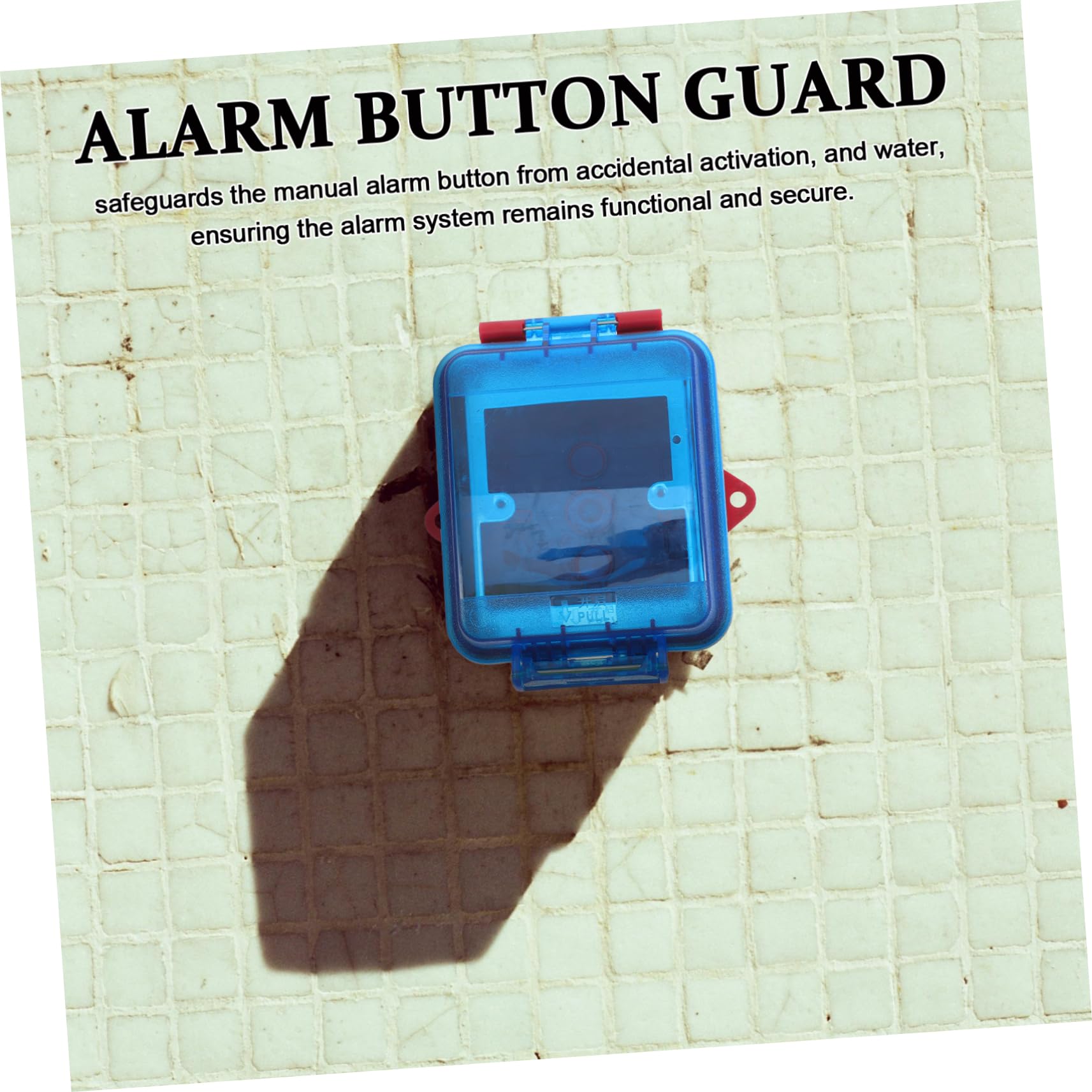 jojofuny Cubierta Protectora De Alarma Contra Incendios Compatible Con Modelo Sap Escudo De Punto De Llamada Manual Para Uso De Emergencia