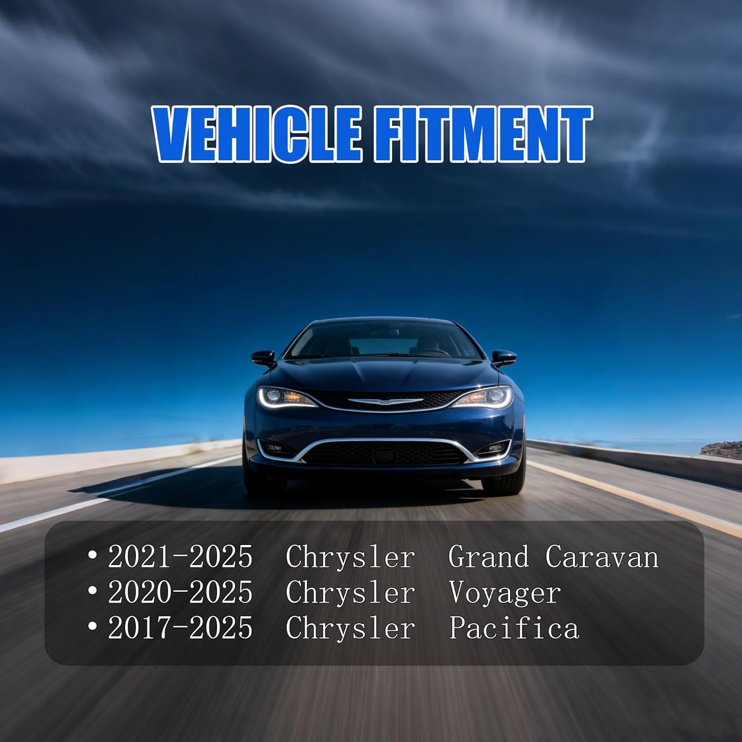 4PCS Front Control Arm Bushing Kit Fit for Chrysler Pacifica Voyager 2017-2025, Replacement for 68229020AG 68229021AG