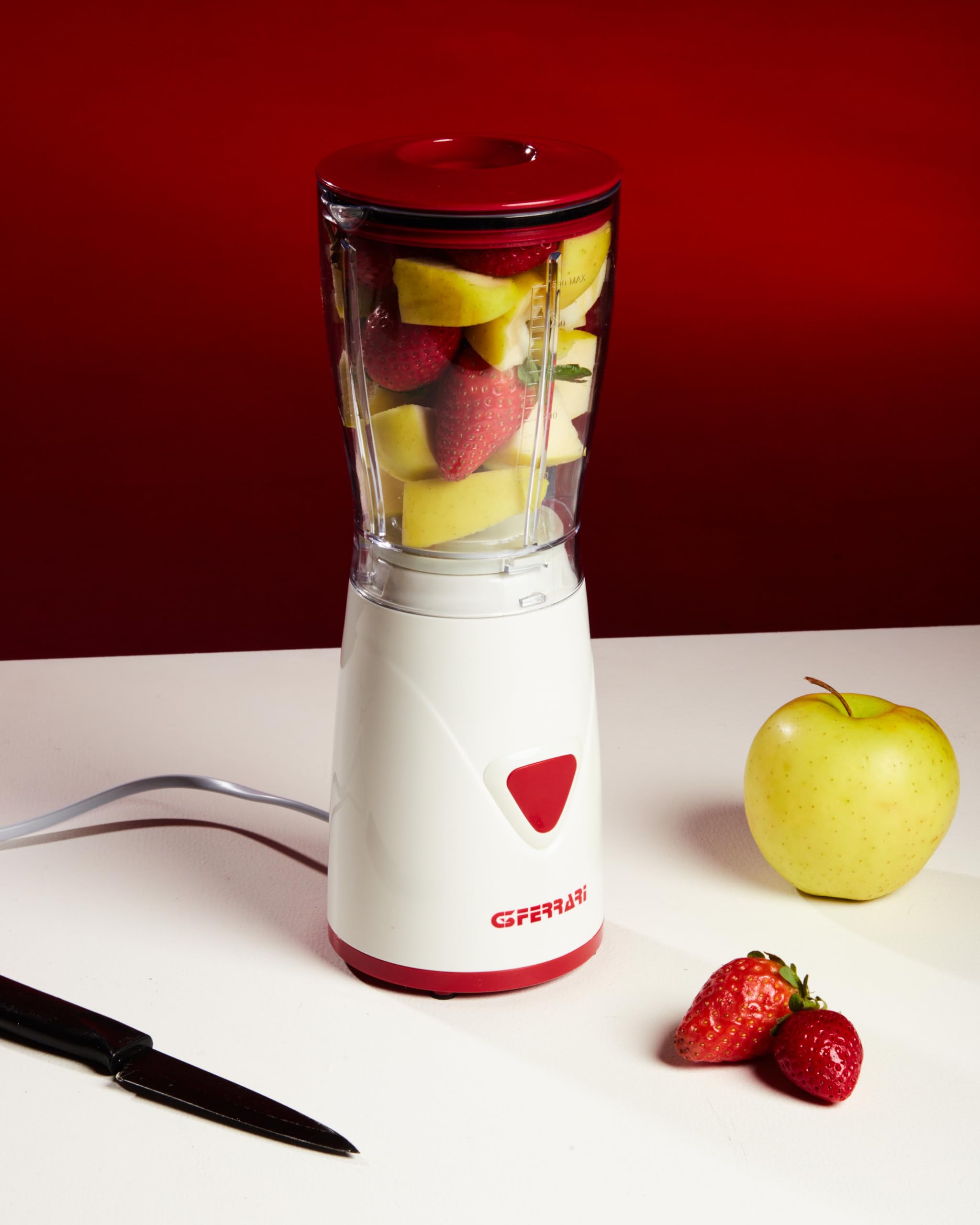 G3Ferrari Mister Fruit Blender, 170 W, Plastic, White